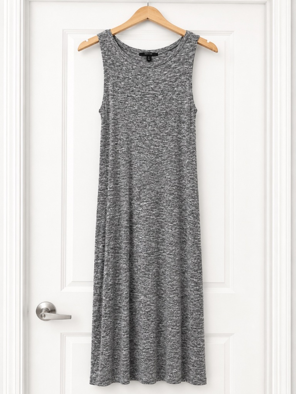 Forever 21 Gray Marled Sleeveless Maxi Dress